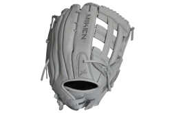Miken Pro Series 15" Slow Pitch Fielding Glove - White/White: PRO150WW