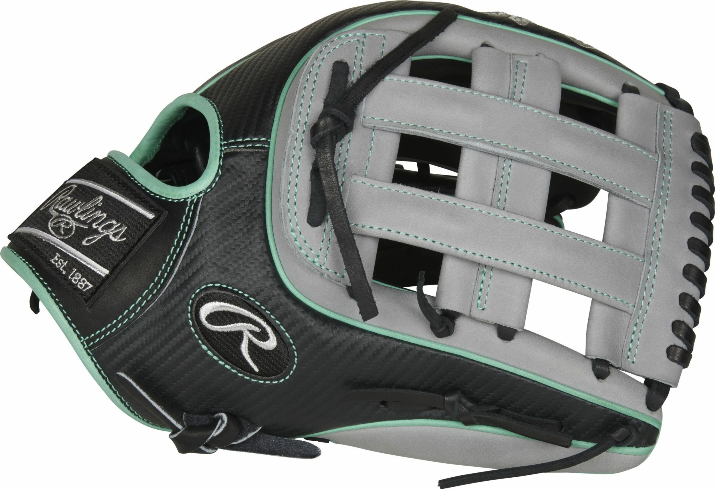 Rawlings Heart Of The Hide Hyper Shell 12.75" Baseball Glove: PRO3319-6BGCF - Image 3