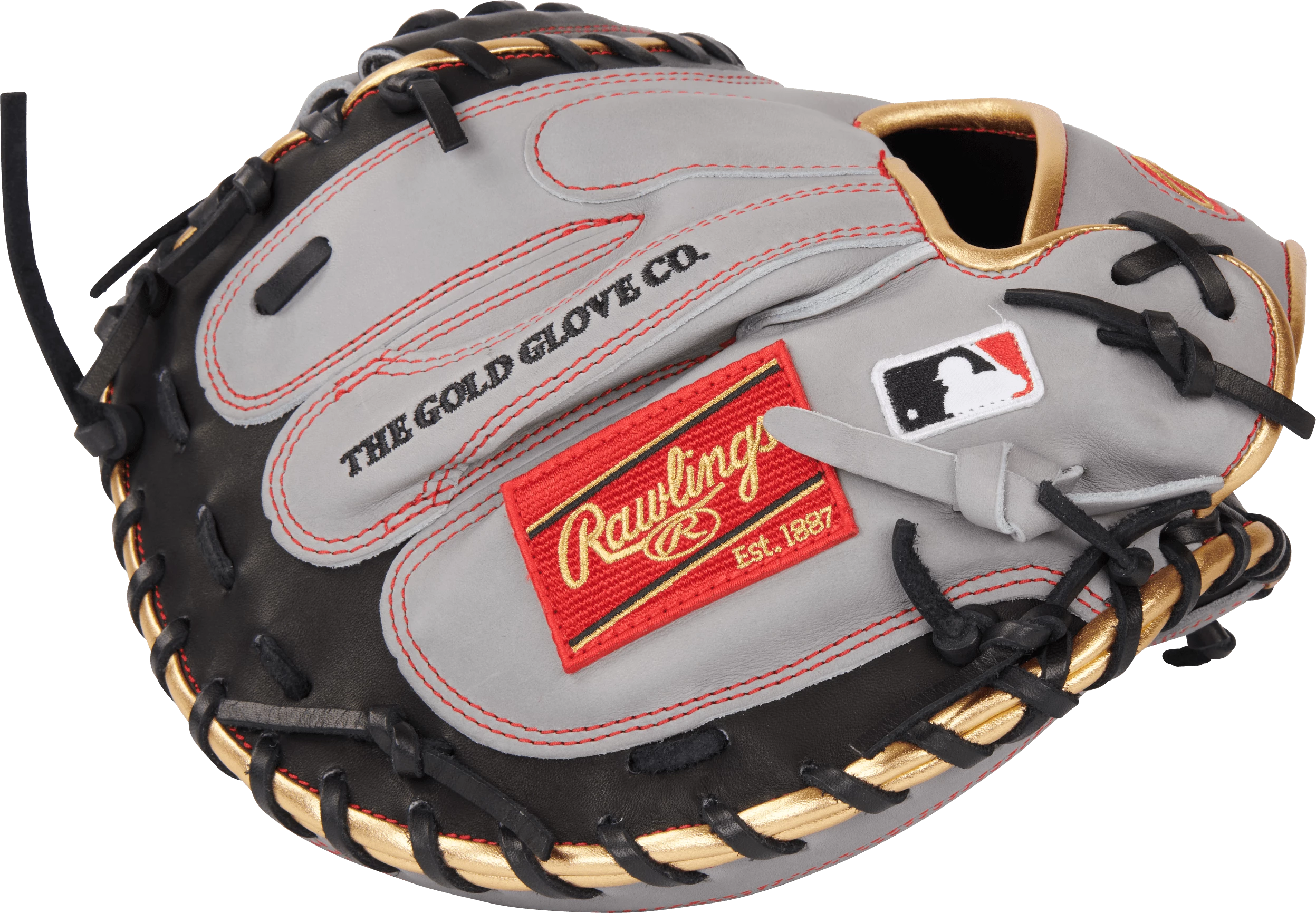 Rawlings Heart Of The Hide R2G 33" Baseball Catcher's Mitt: PRORCM33-23BGS - Image 4