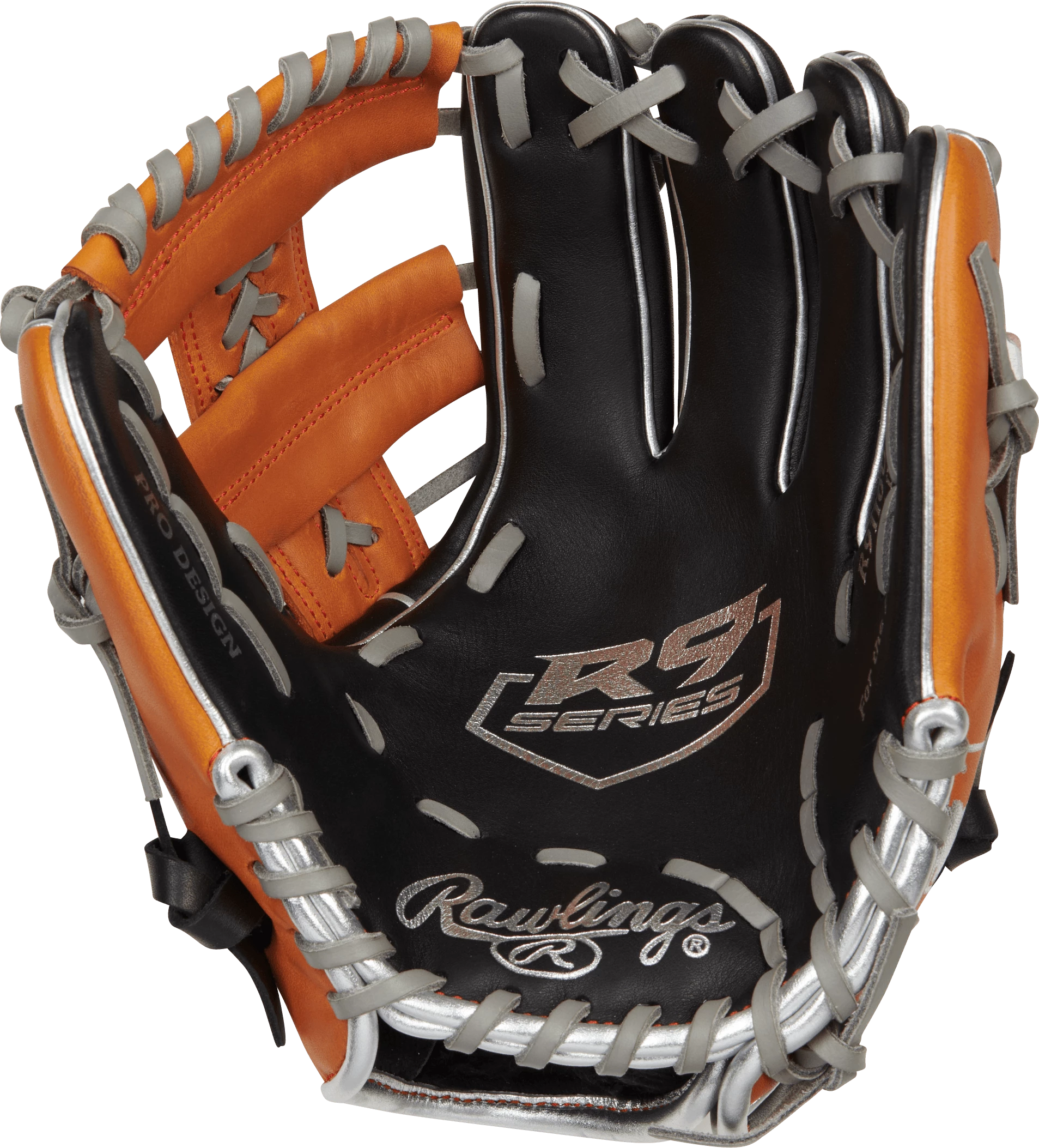 Rawlings R9 Contour Series 11" Infield Baseball Glove: R9110U-19BT - Image 3