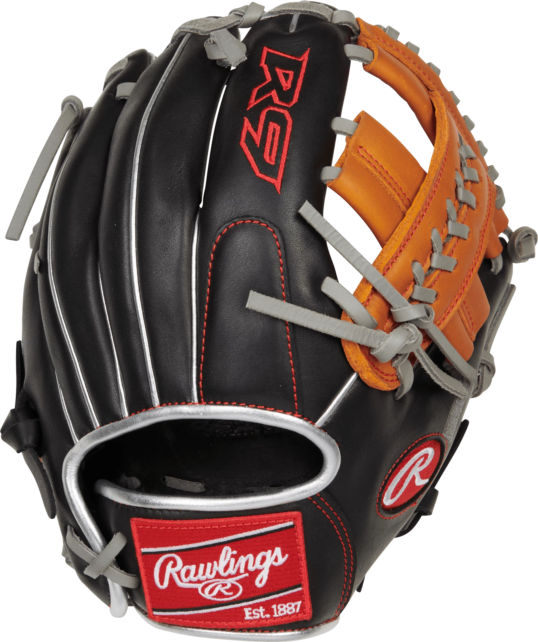 Rawlings R9 Contour Series 11" Infield Baseball Glove: R9110U-19BT