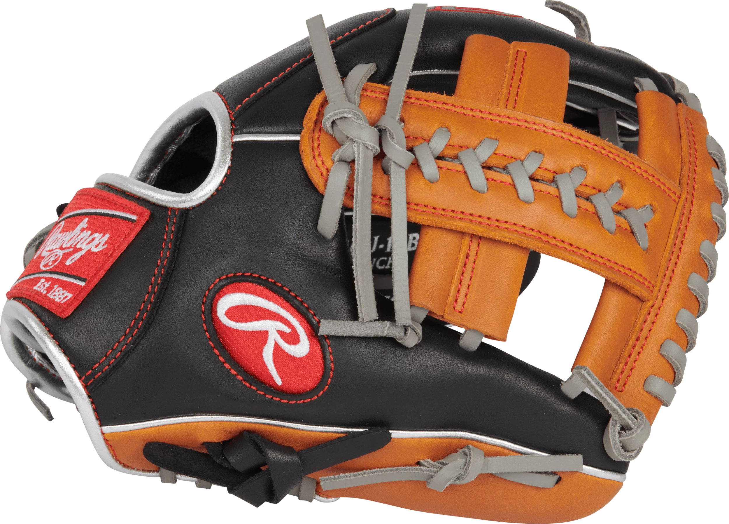 Rawlings R9 Contour Series 11" Infield Baseball Glove: R9110U-19BT - Image 2