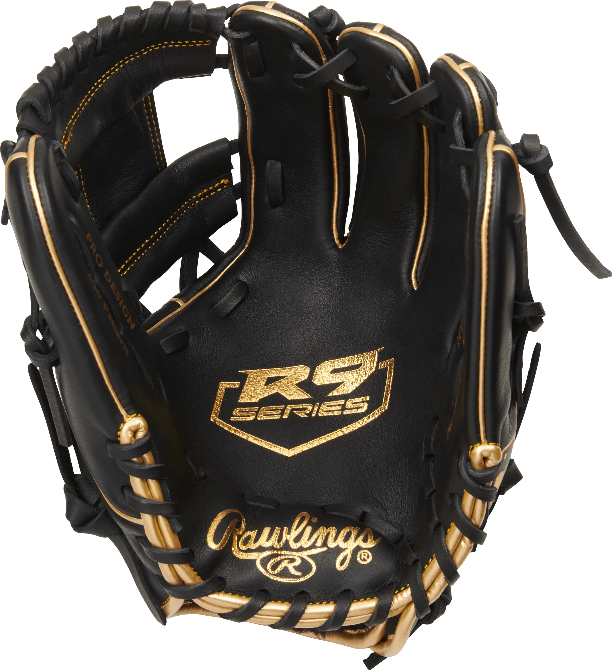 Rawlings R9 11.5" Infield Baseball Glove: R9204-2BG - Image 2