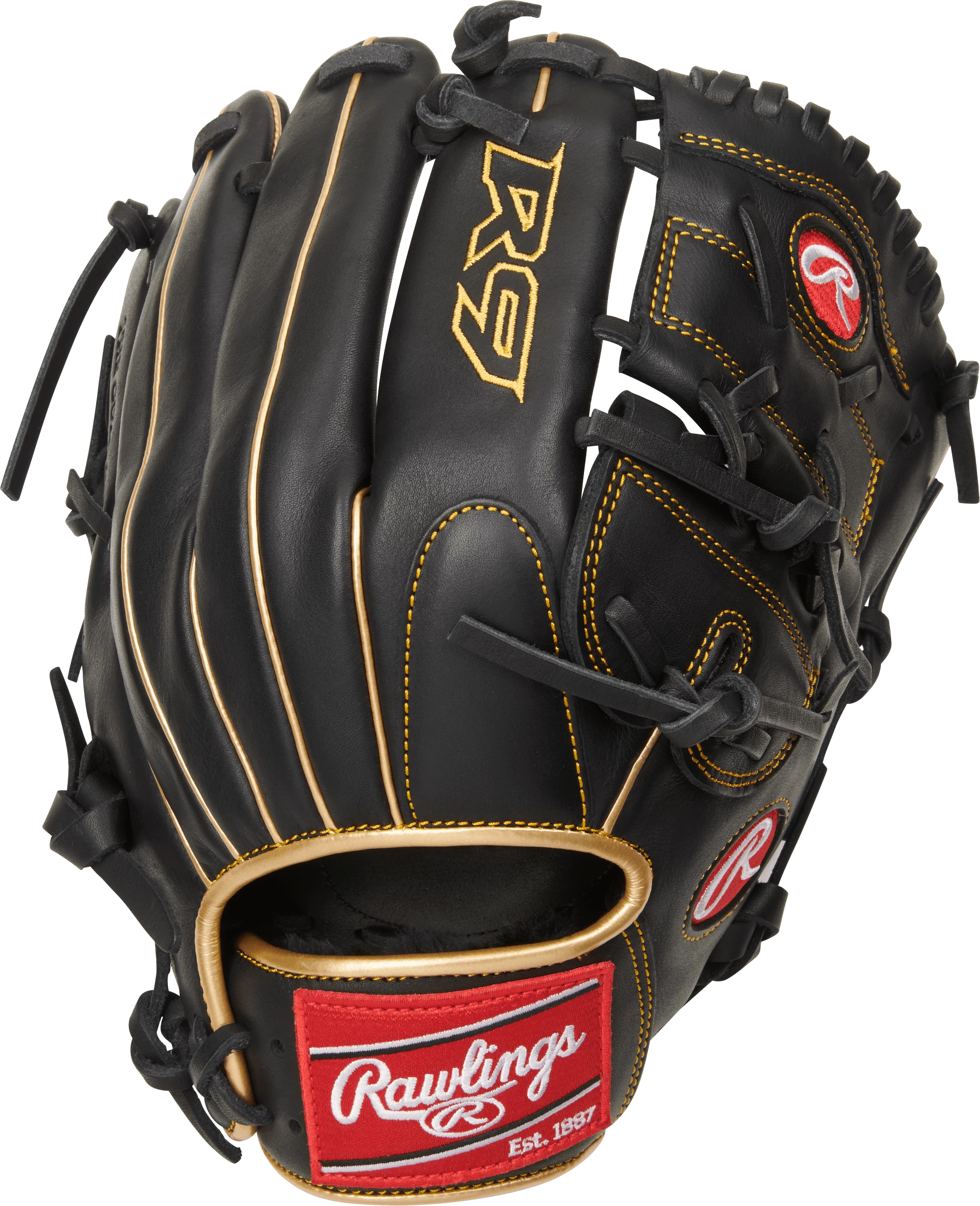 Rawlings R9 12" Infield/Pitcher's Baseball Glove: R9206-9BG