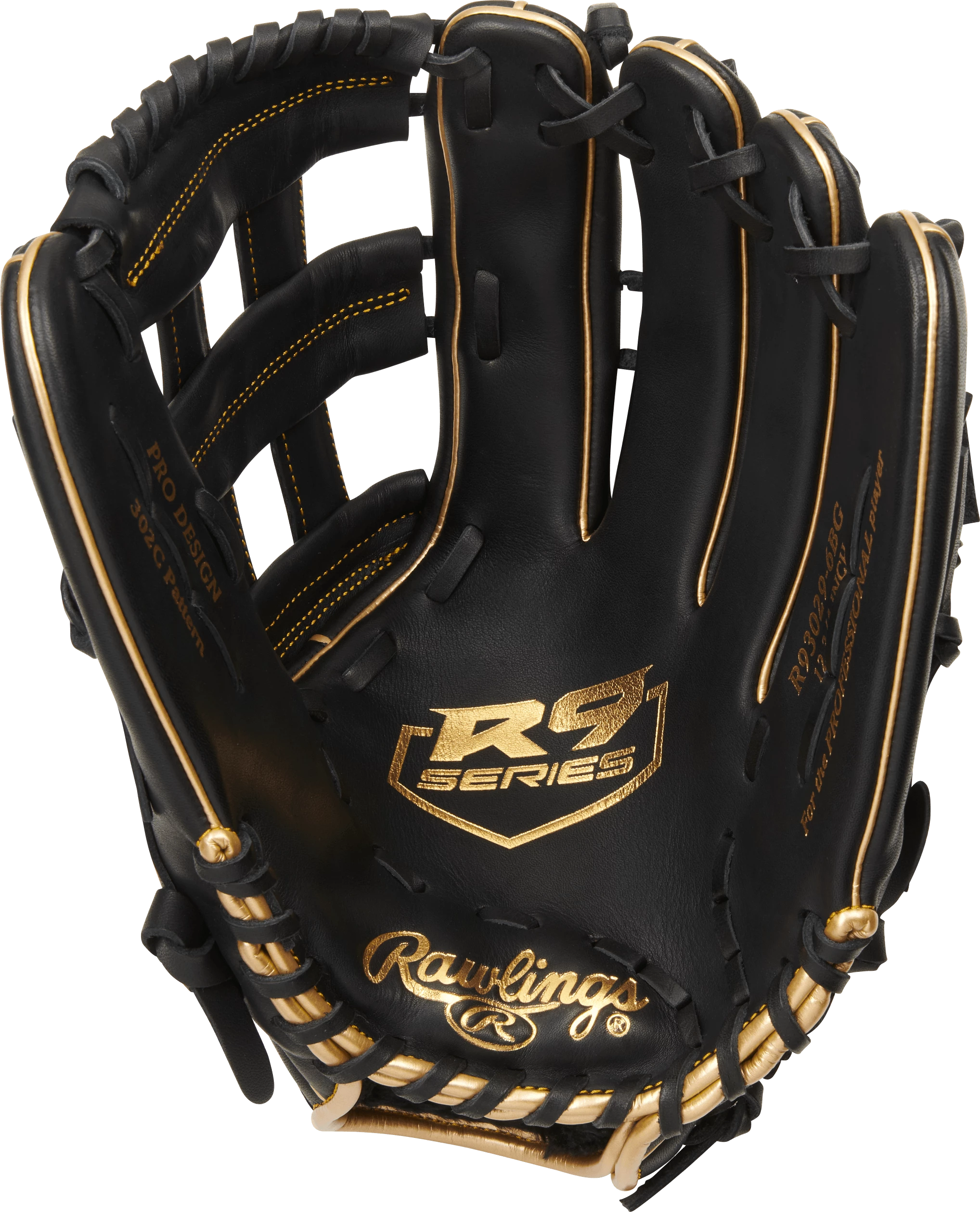 Rawlings R9 12.75" Outfield Baseball Glove: R93029-6BG - Image 2
