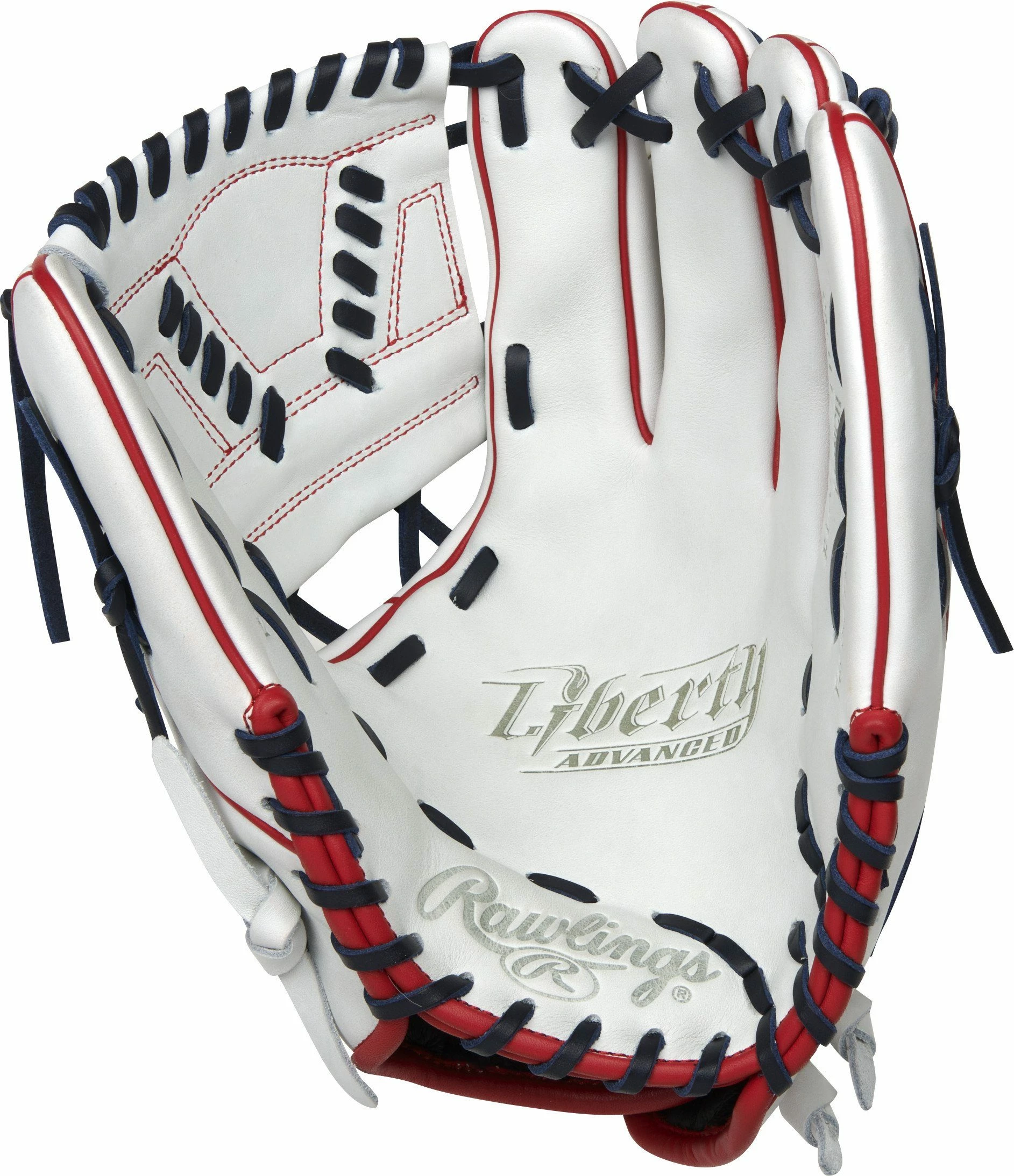 Rawlings Liberty Advanced 12" Fastpitch Softball Glove: RLA120-31WNS - Image 2