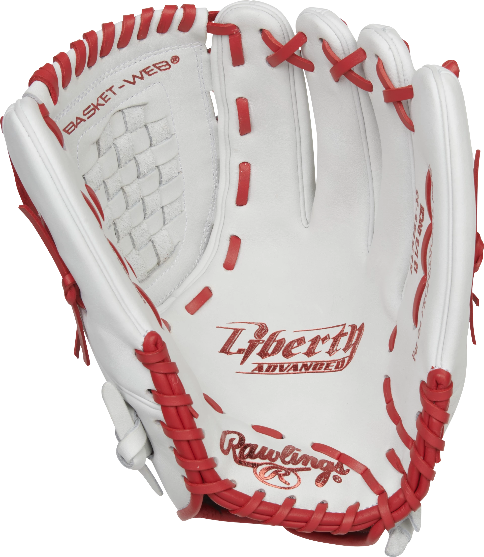 Rawlings Liberty Advanced 12.5" Fastpitch Softball Glove: RLA125-3S - Image 2