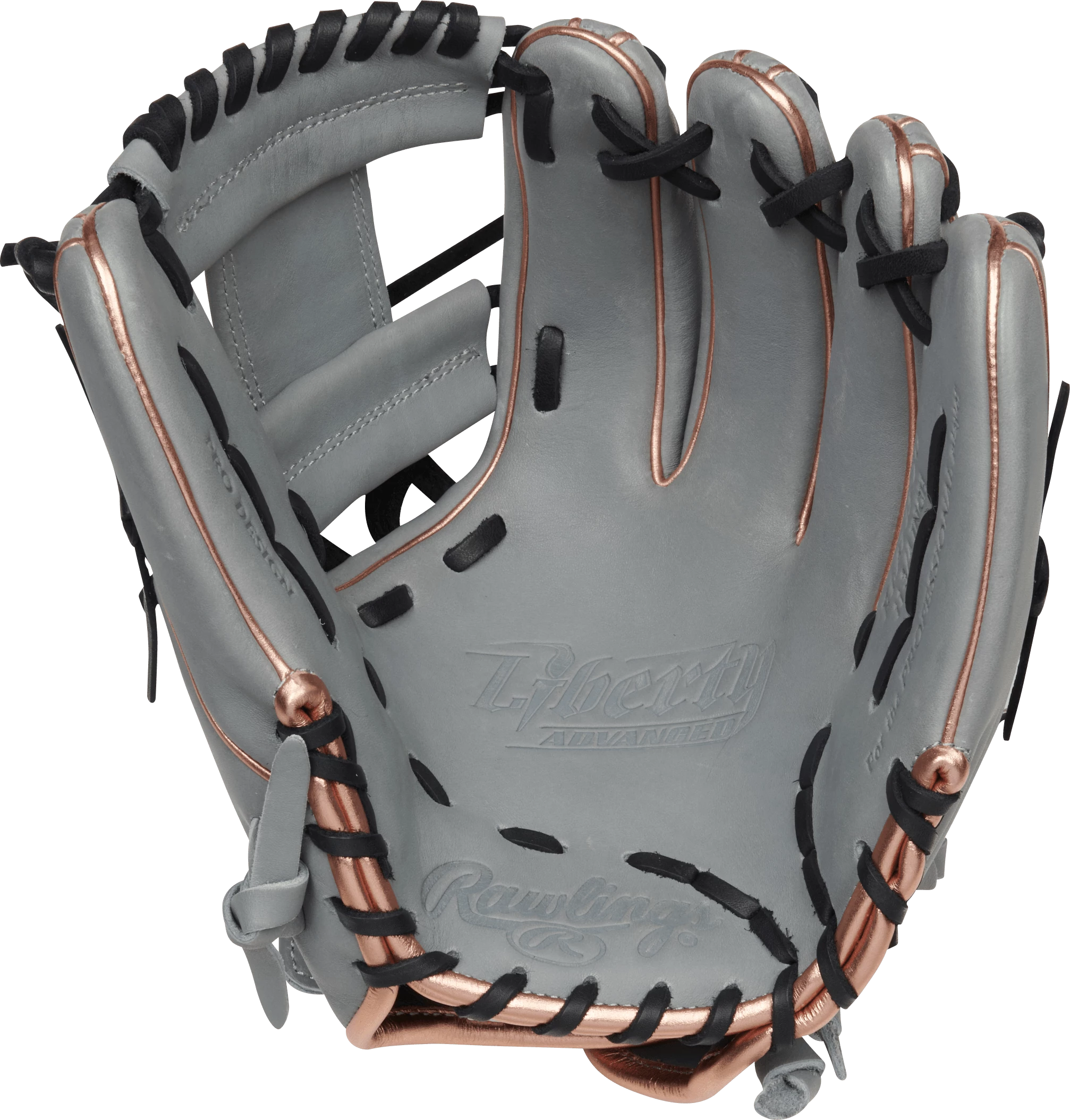 Rawlings Liberty Advanced 11.75" Fastpitch Softball Glove: RLA715-2G - Image 2