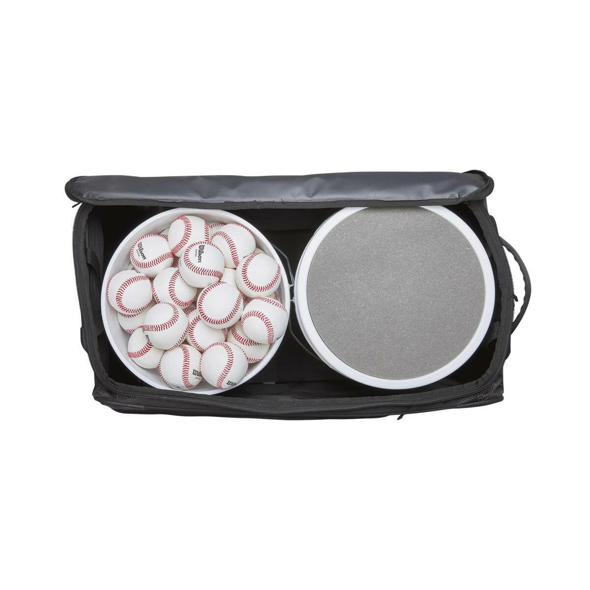 Wilson Coaches Ball Bucket Roller Bag: WB5710701 - Image 5